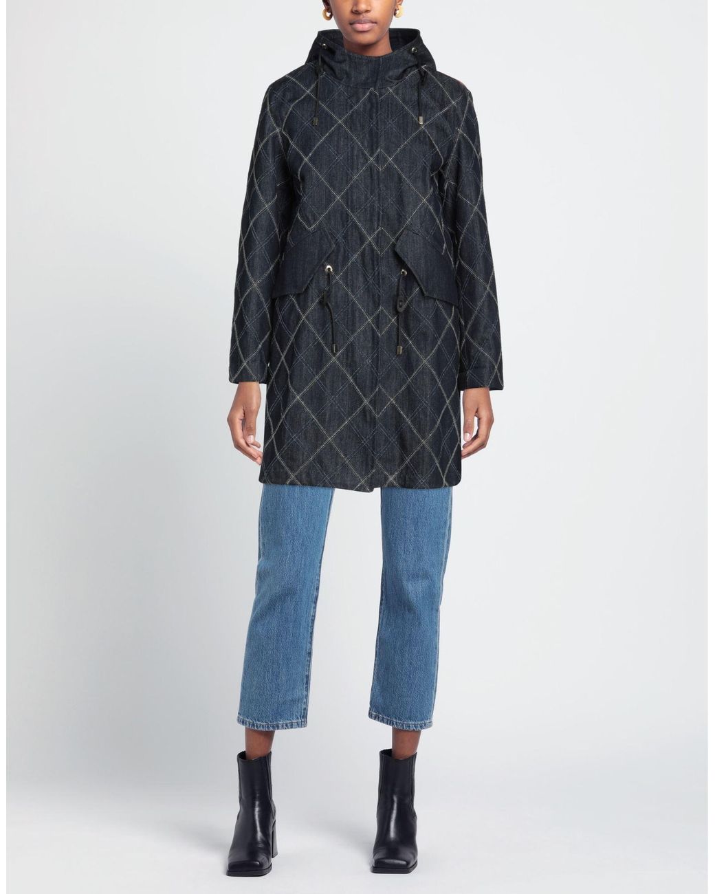 Dondup Blue Denim Outerwear