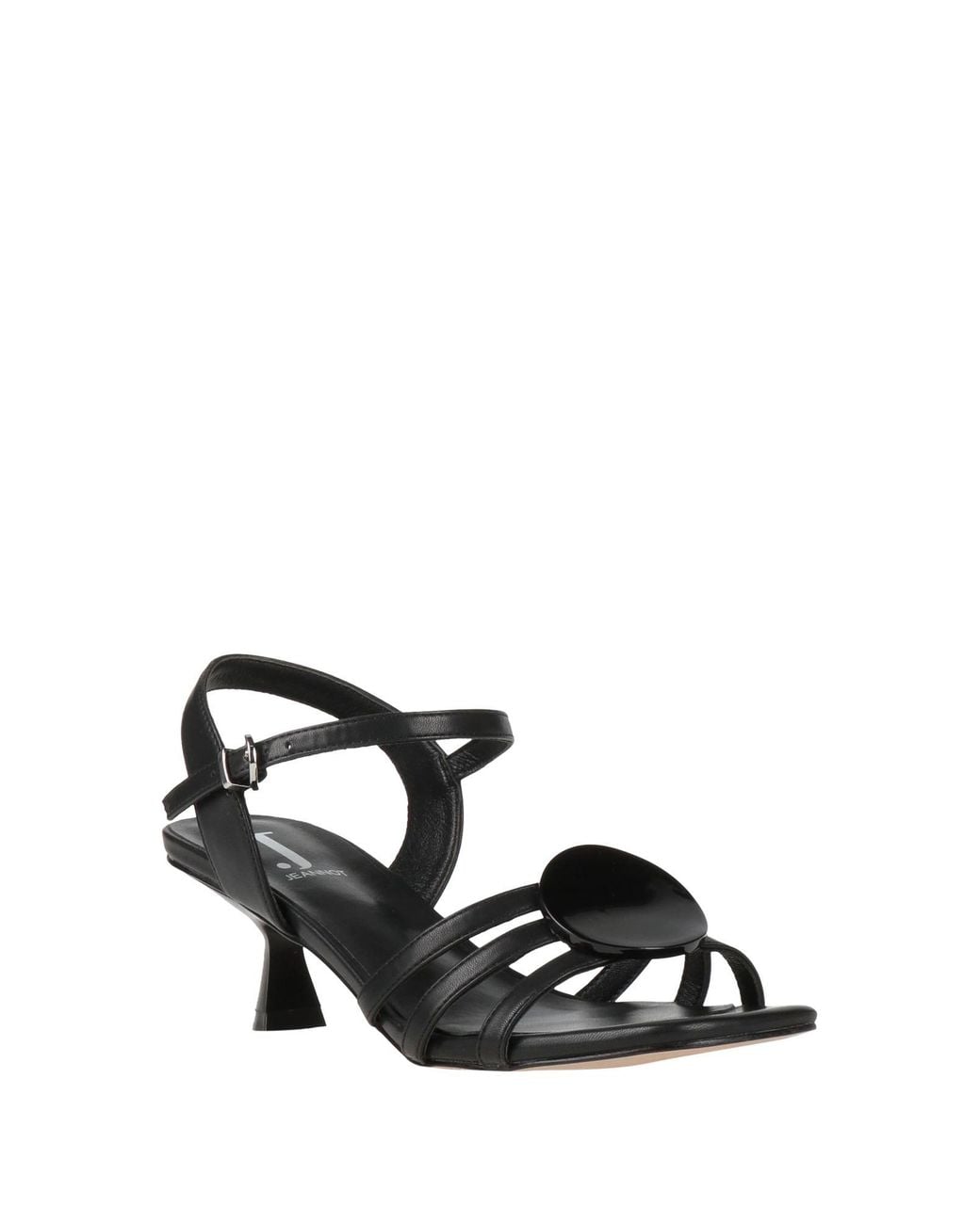 Jeannot Black Sandals
