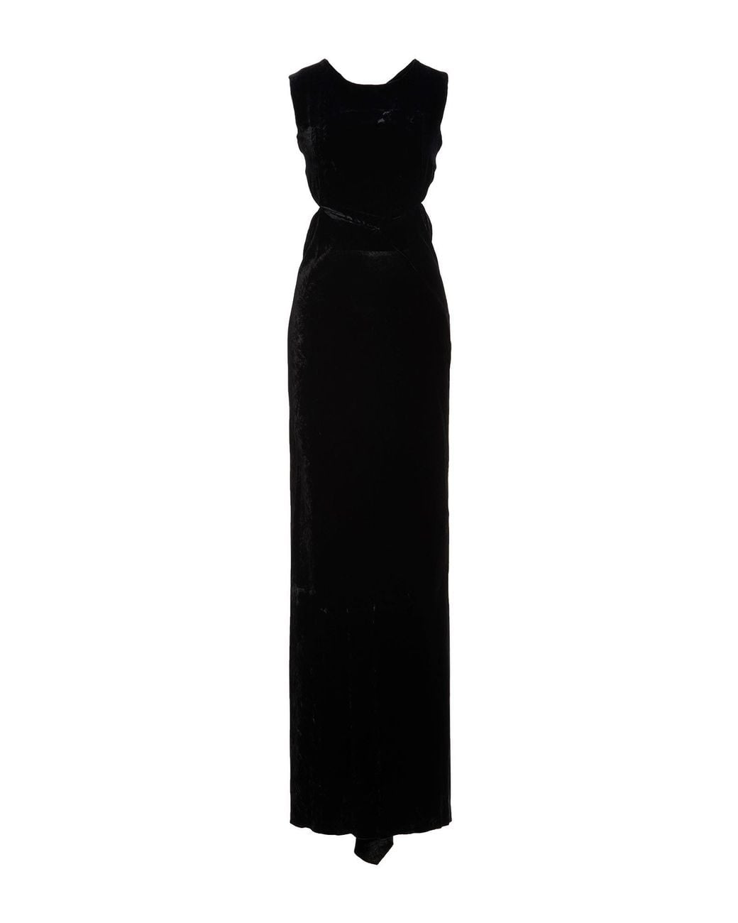 Rick Owens Black Maxi Dress