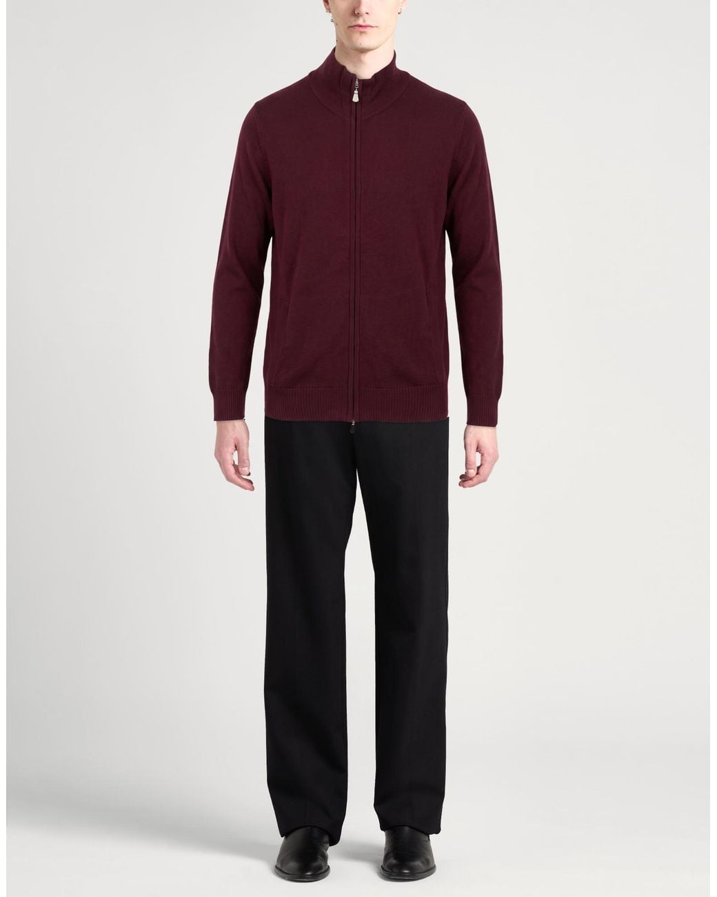 Alpha Studio Red Cardigan for men