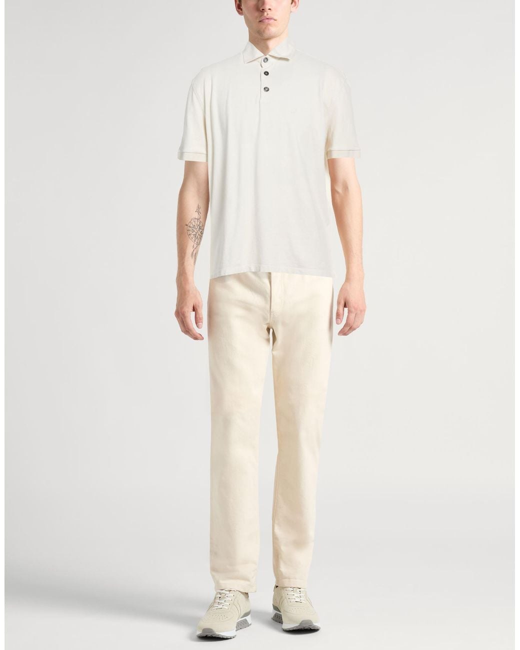 Tombolini White Polo Shirts for men