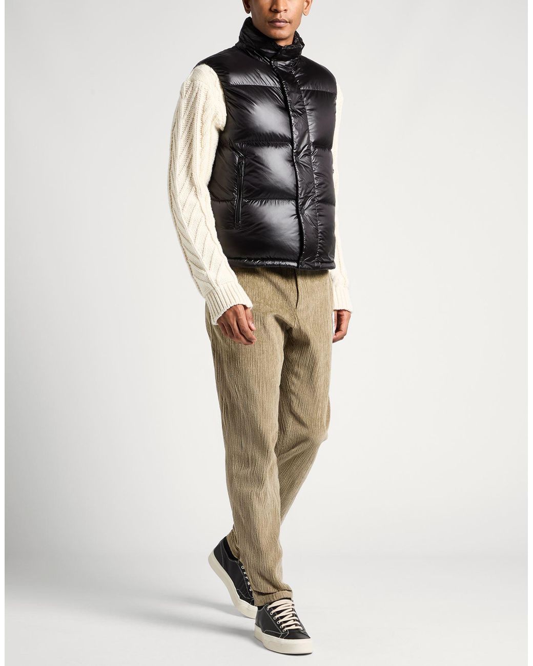 Chompa Sin Mangas Add de hombre de color Black