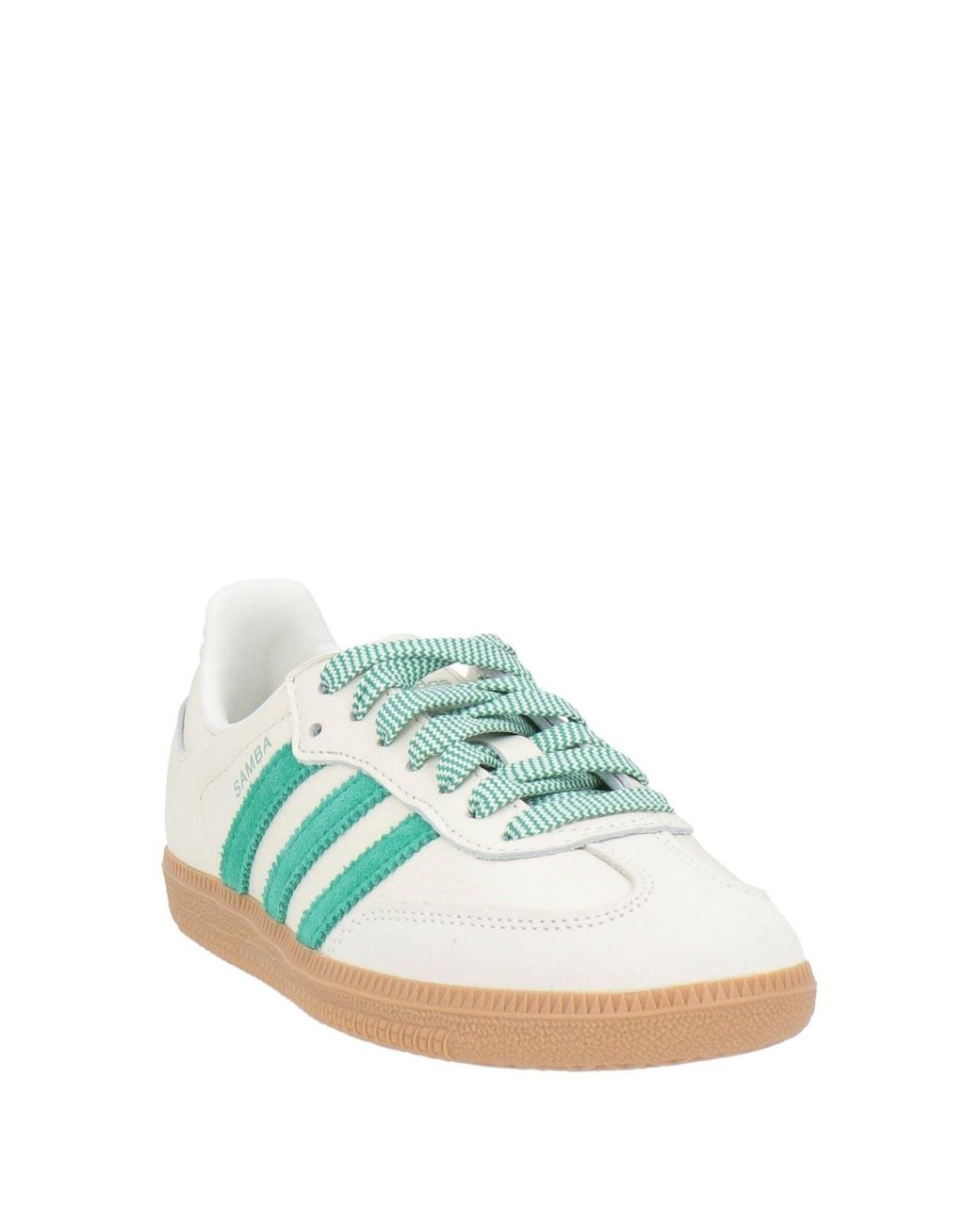 Adidas Green Sneakers Leather