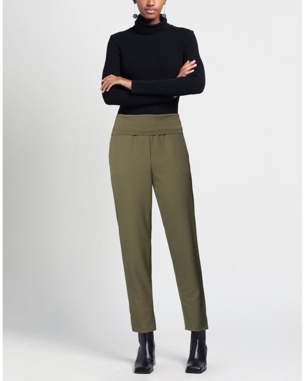 Manila Grace Green Pants