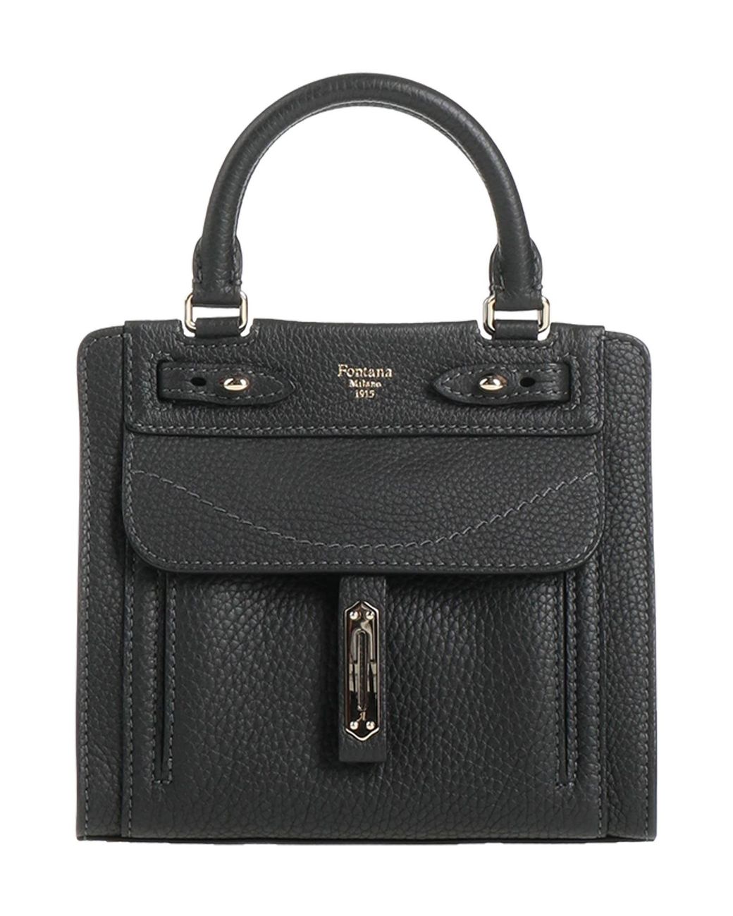 Fontana Milano 1915 Black Handbag Leather
