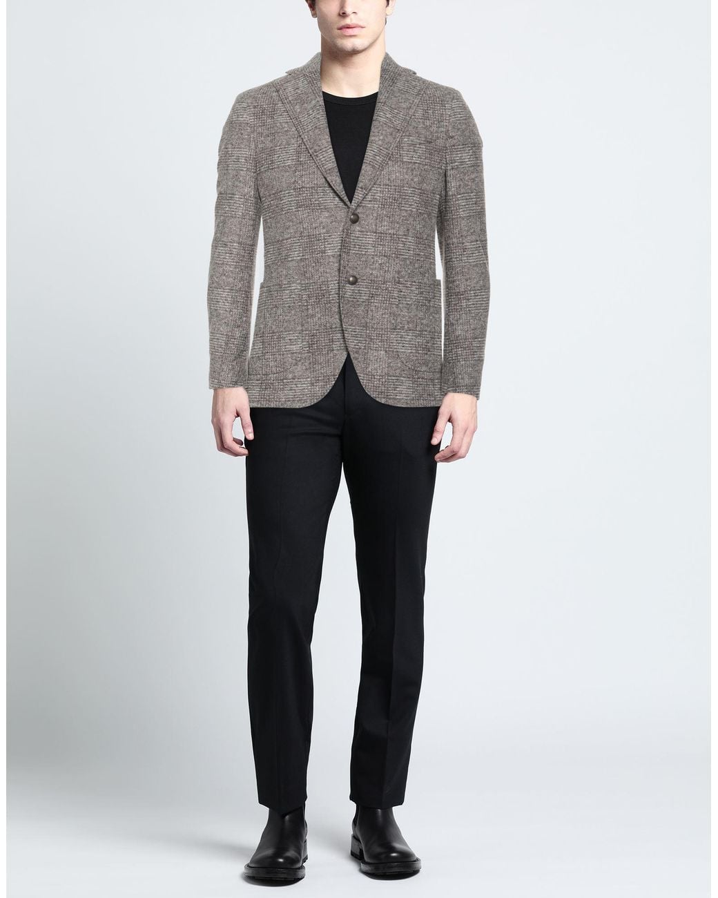BRERAS Milano Gray Blazer for men