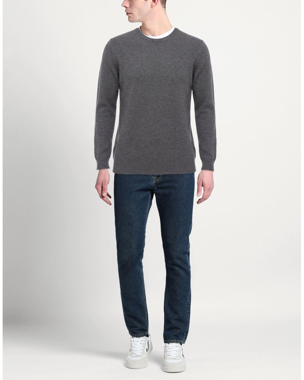 Sun 68 Gray Sweaters for men