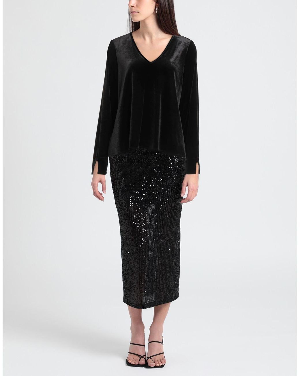 Compagnia Italiana Black Top Polyester, Elastane