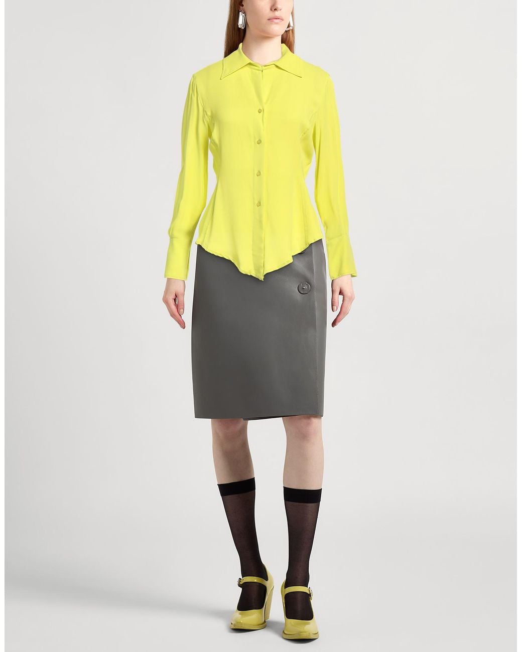 Dondup Yellow Shirt