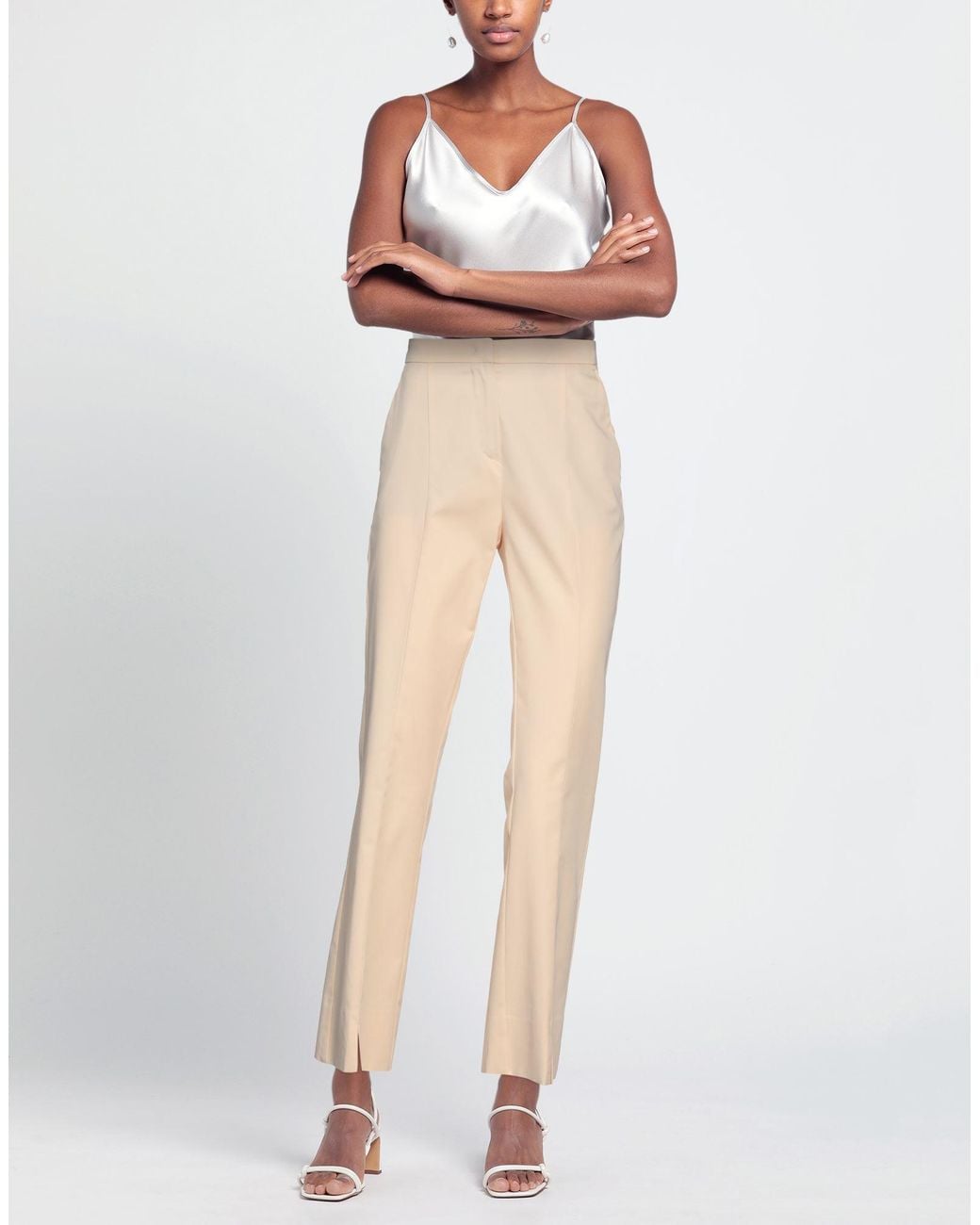 Beatrice B. Natural Trouser