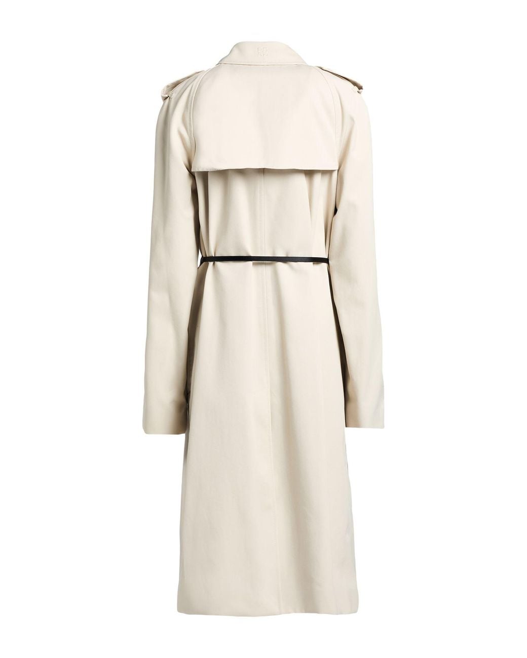 Givenchy Natural Overcoat & Trench Coat Polyester, Cotton