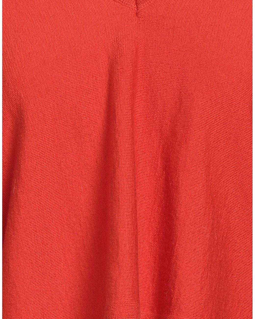 Semicouture Red Sweater Virgin Wool