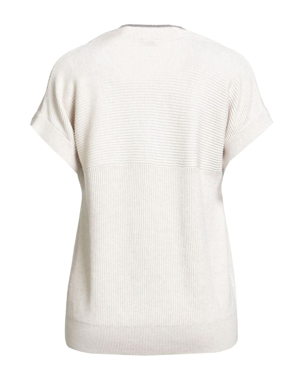 Pullover di Brunello Cucinelli in White