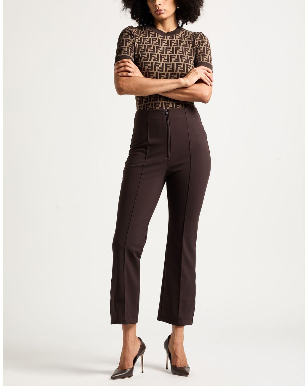 Fendi Brown Trouser