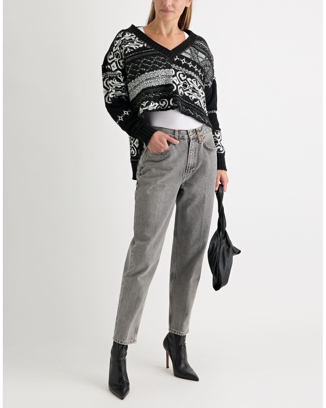 Pullover Akep en coloris Black