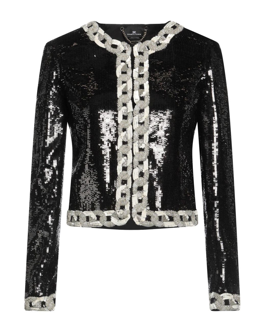Elisabetta Franchi Black Jacket