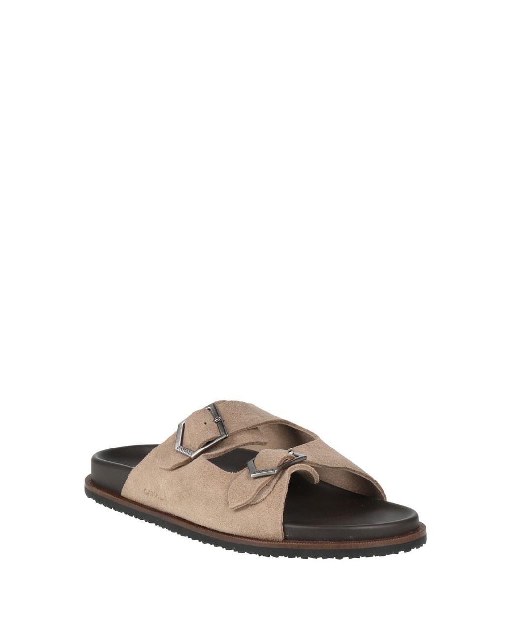 Canali Brown Sandals Leather for men