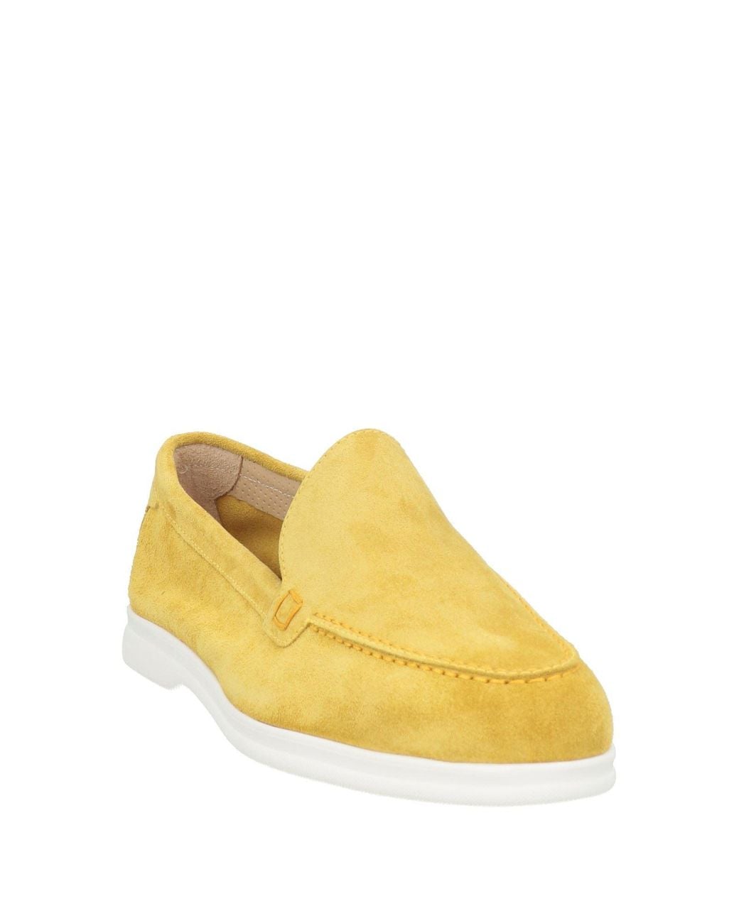 Doucal's Yellow Marigold Loafers Leather