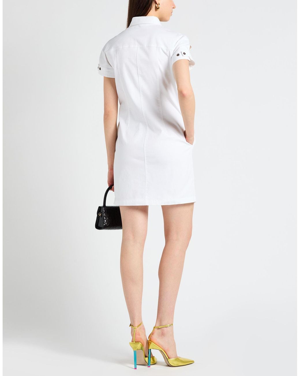 DSquared² White Mini Dress