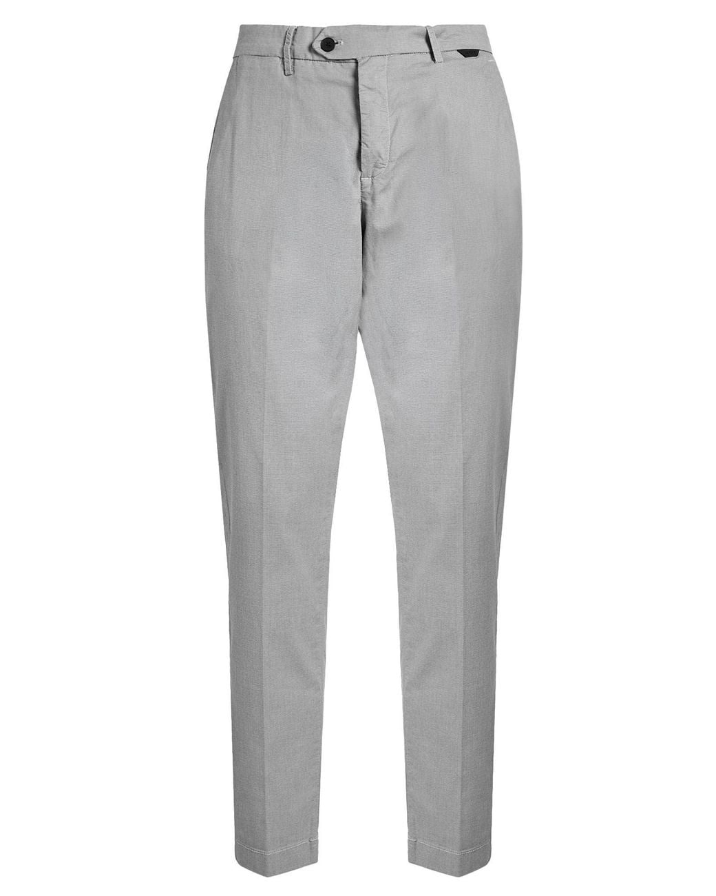 Antony Morato Gray Slate Pants Cotton, Polyester, Elastane for men
