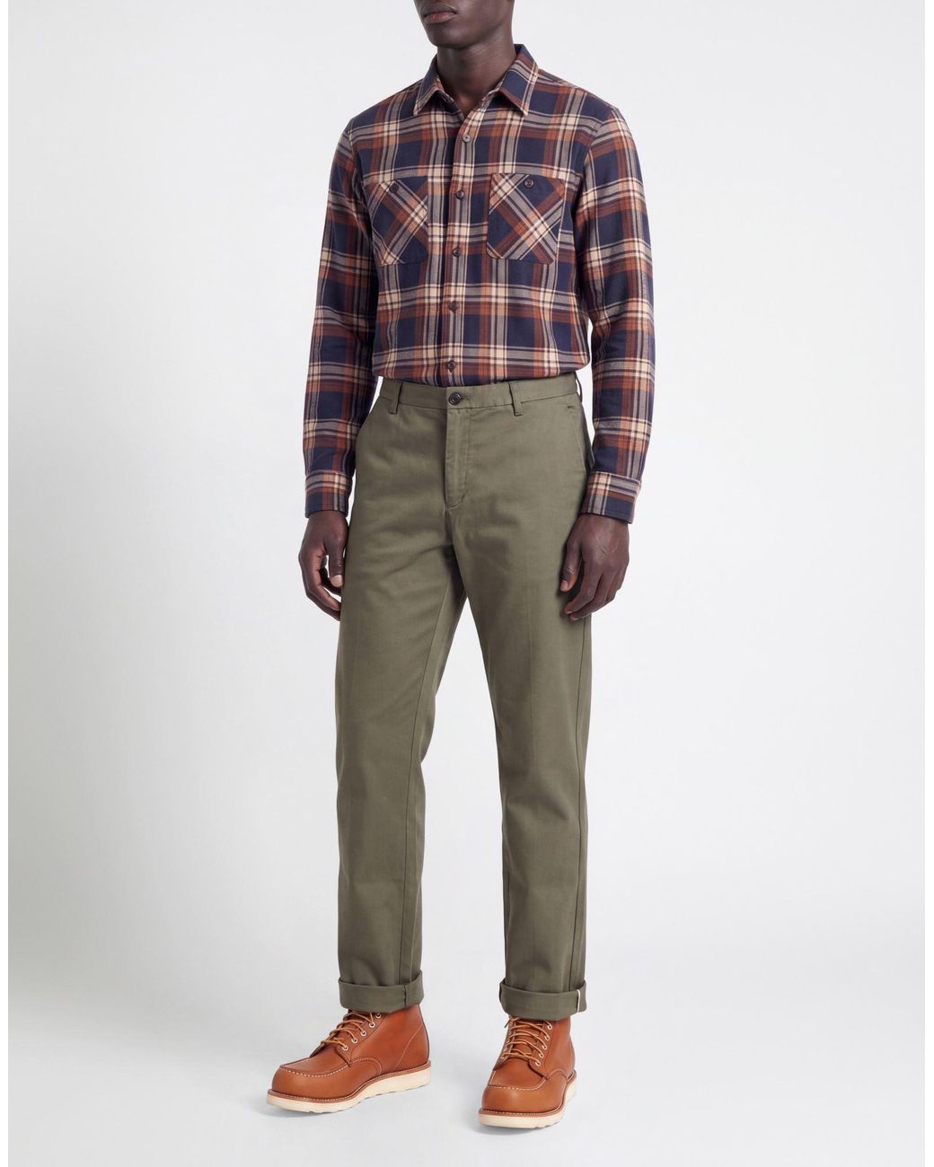 Pantalone di 40weft in Green da Uomo