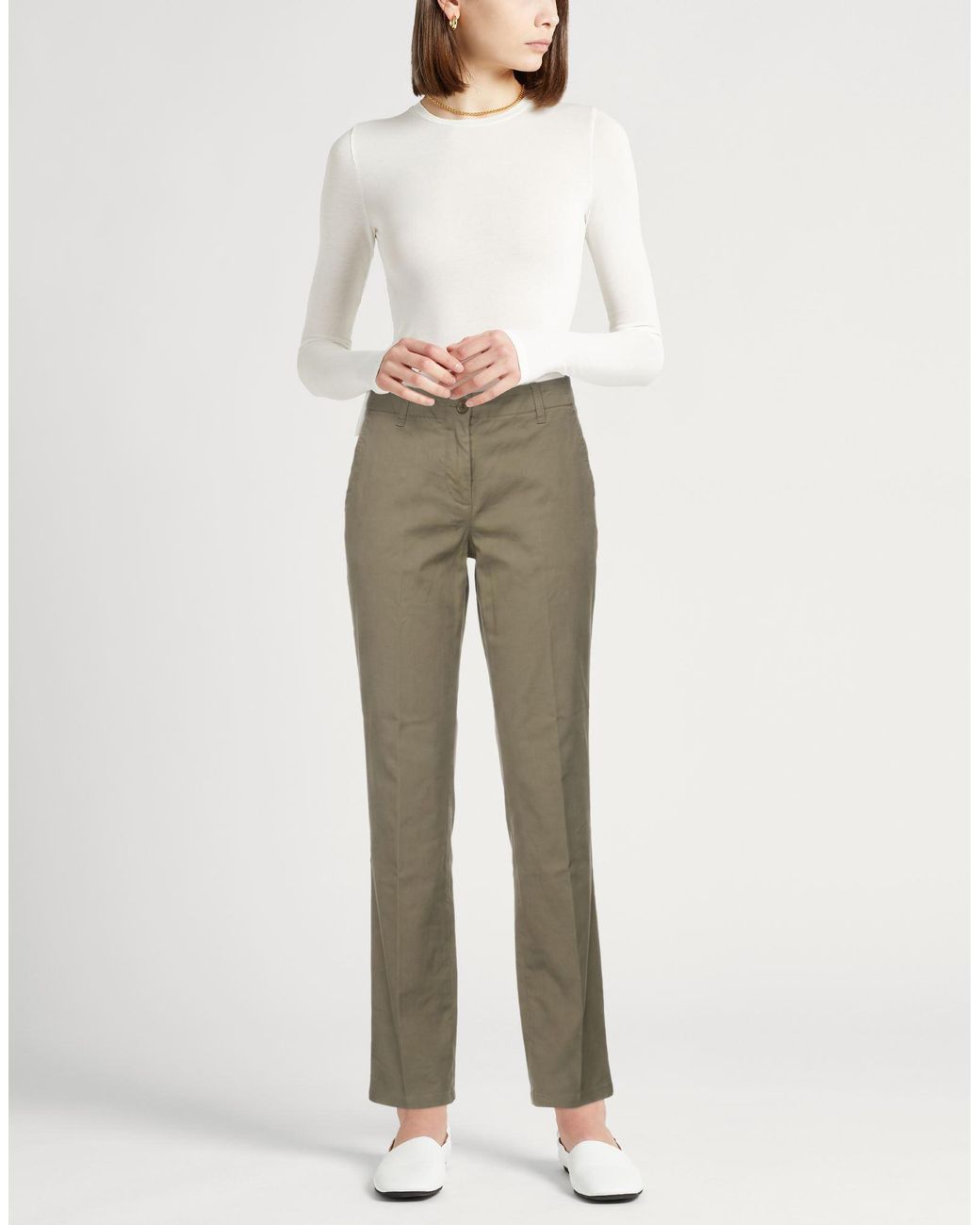 Aspesi Gray Trouser