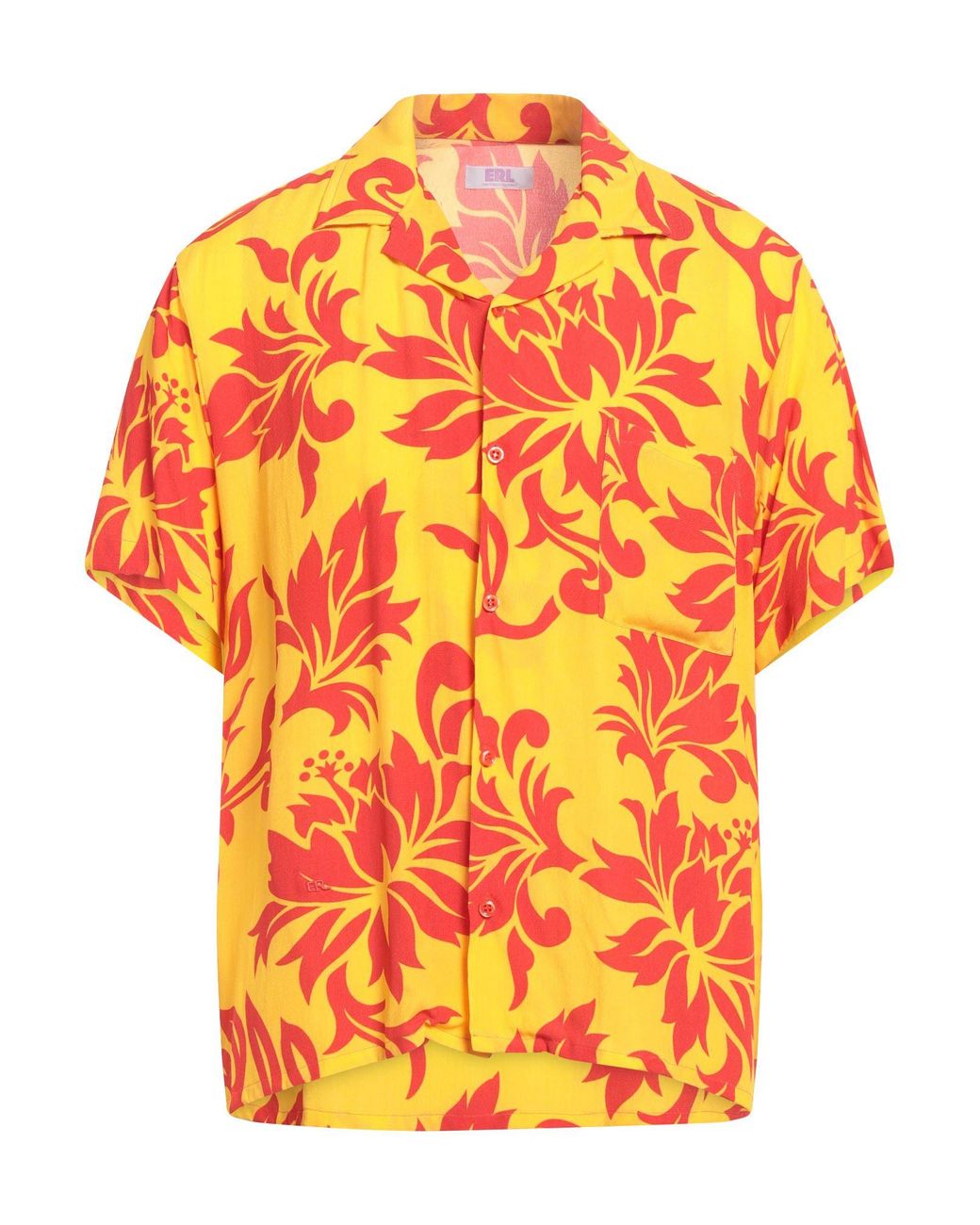 ERL Orange Shirt for men
