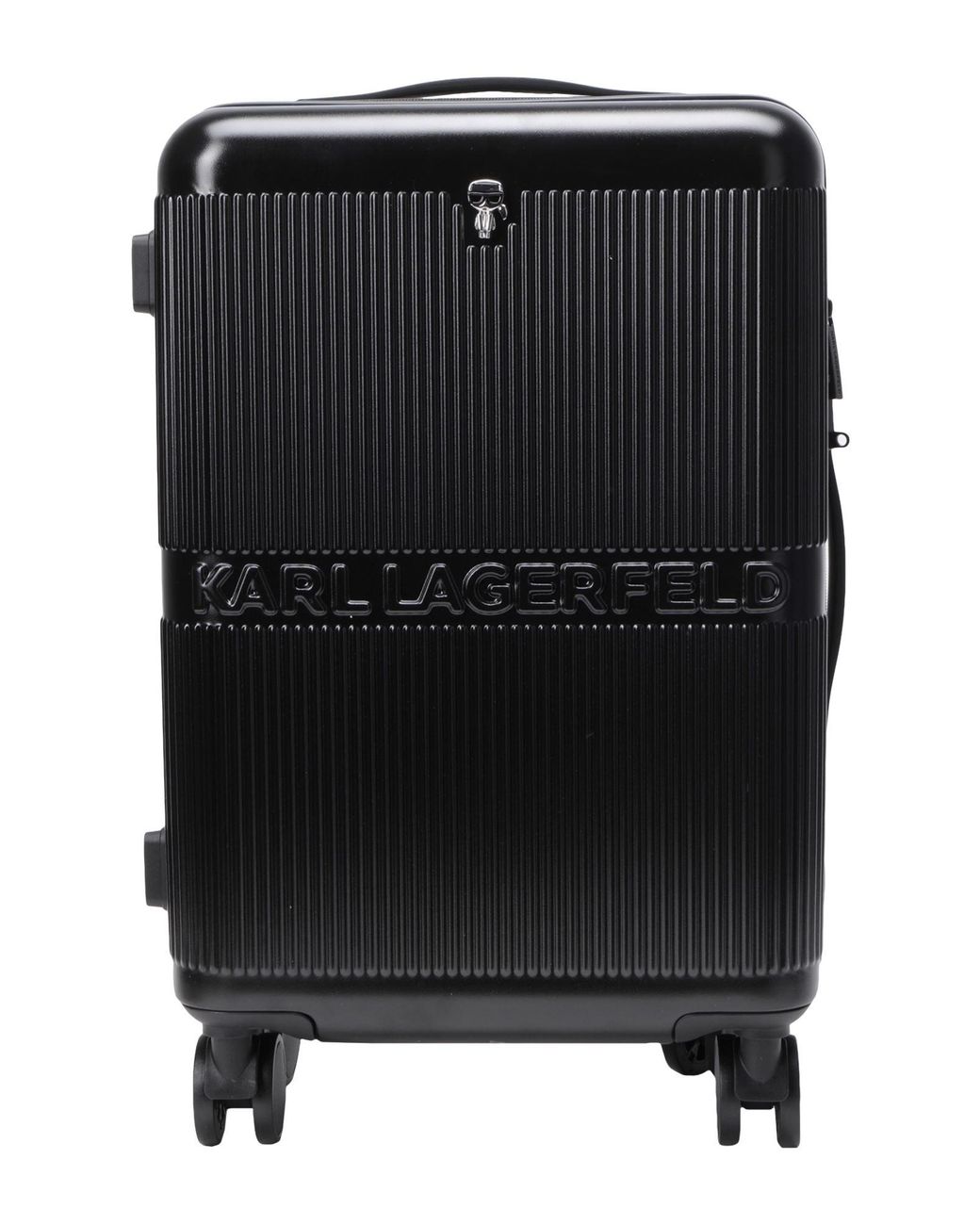 Karl Lagerfeld Wheeled luggage in Black Lyst