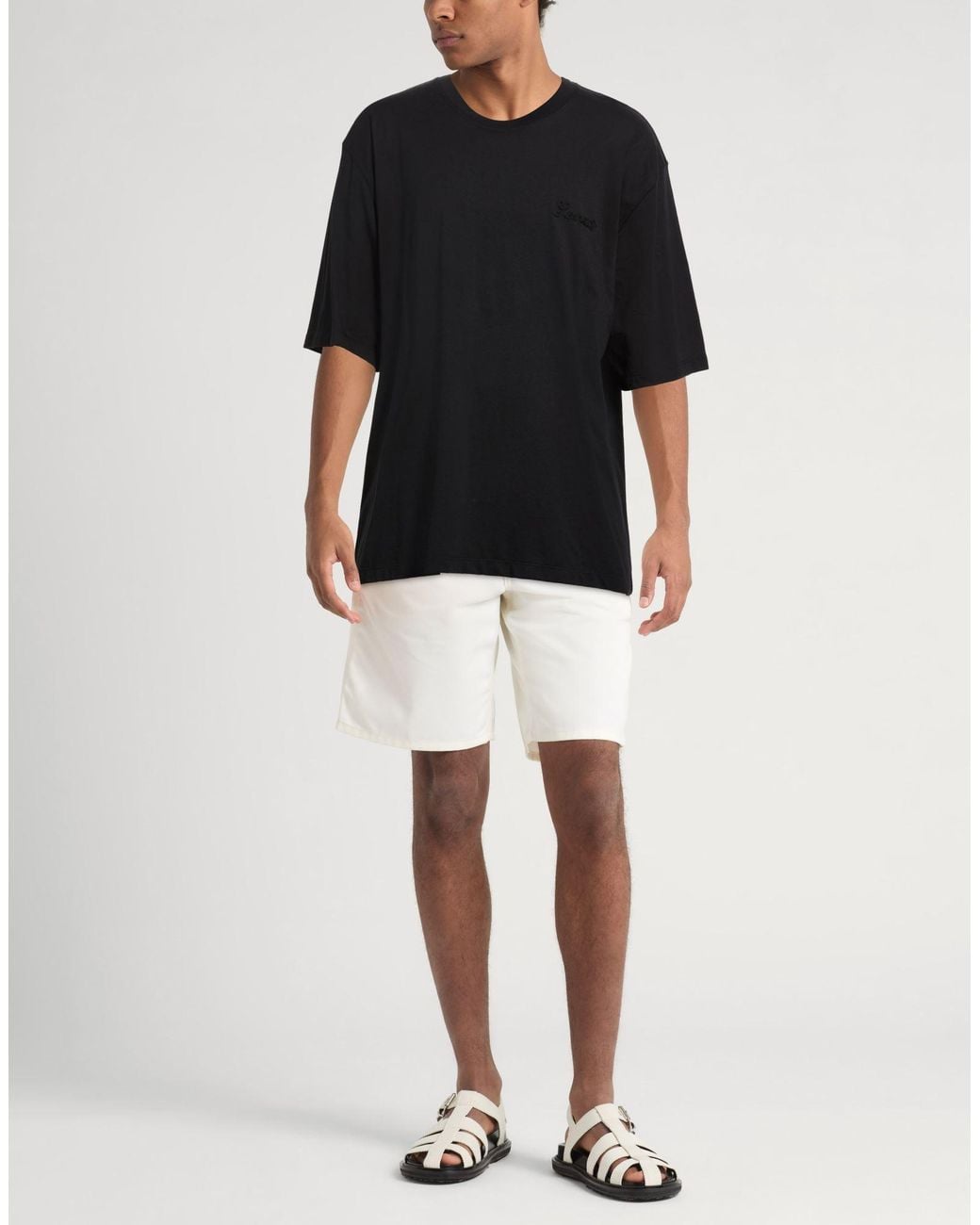 Laneus Black T-Shirts for men