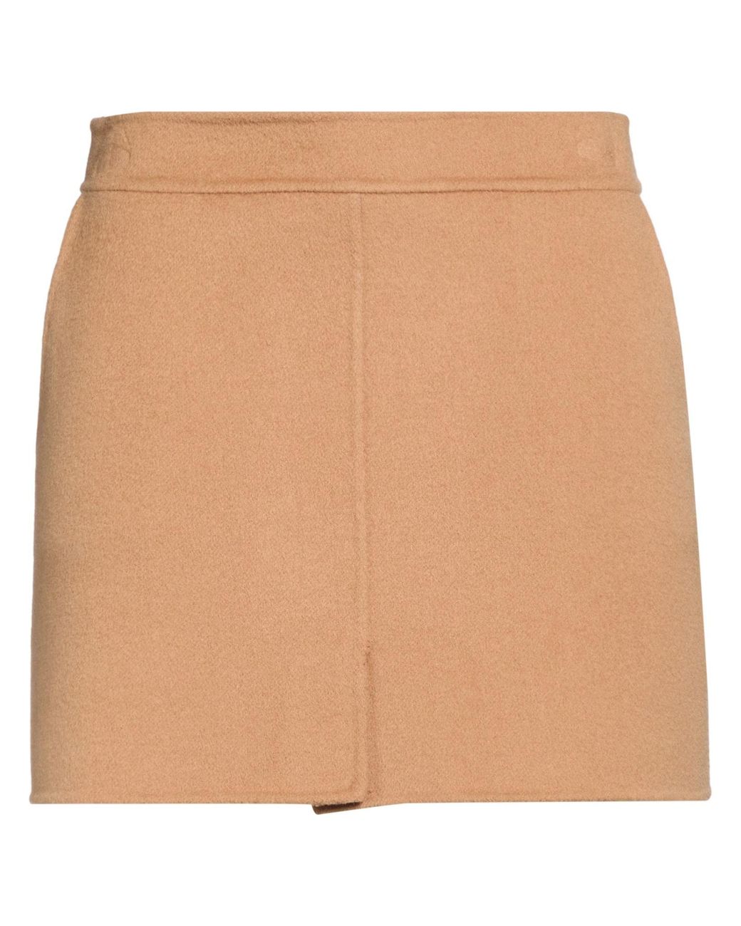 Semicouture Natural Mini Skirts