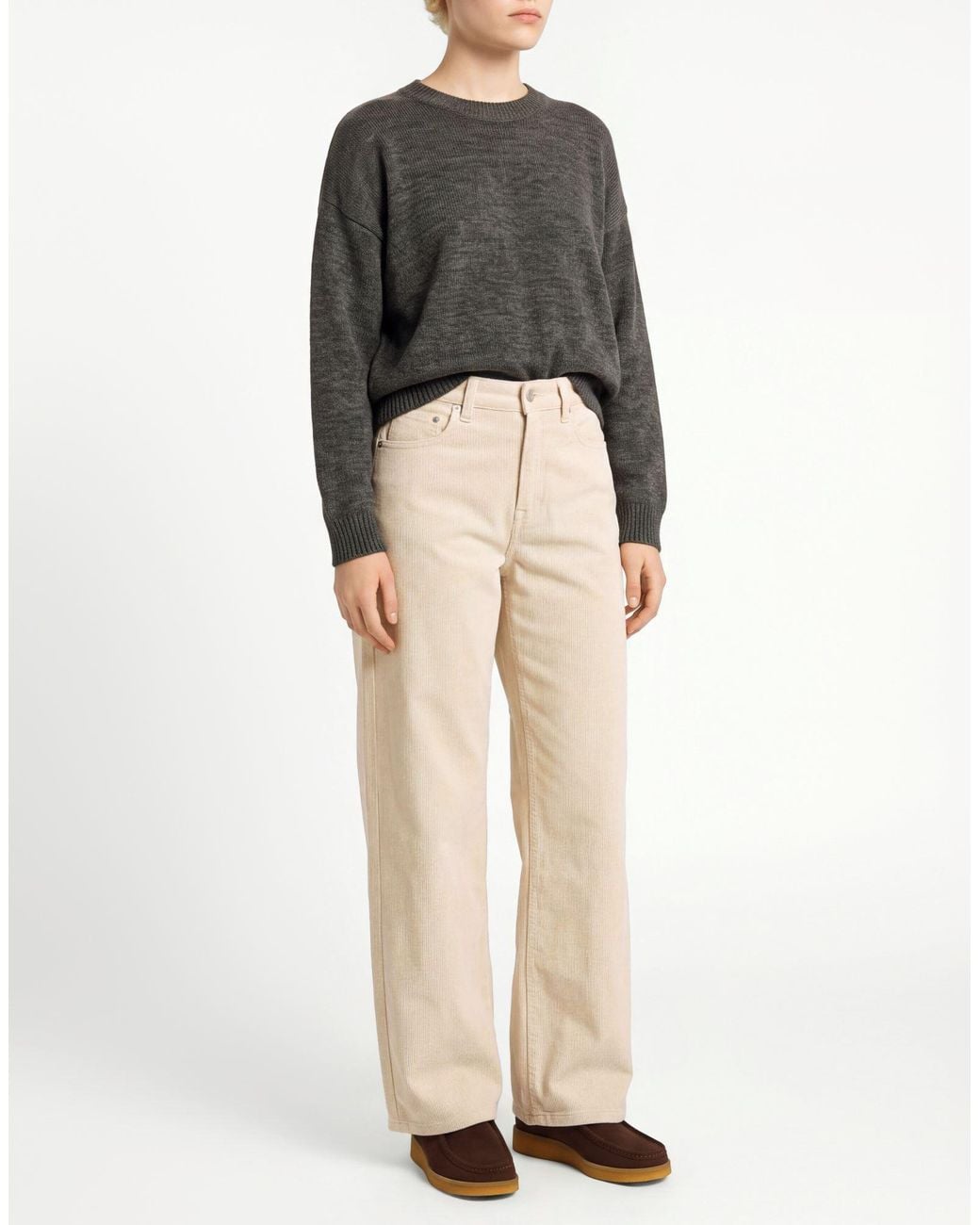 Haikure Natural Ivory Pants Cotton