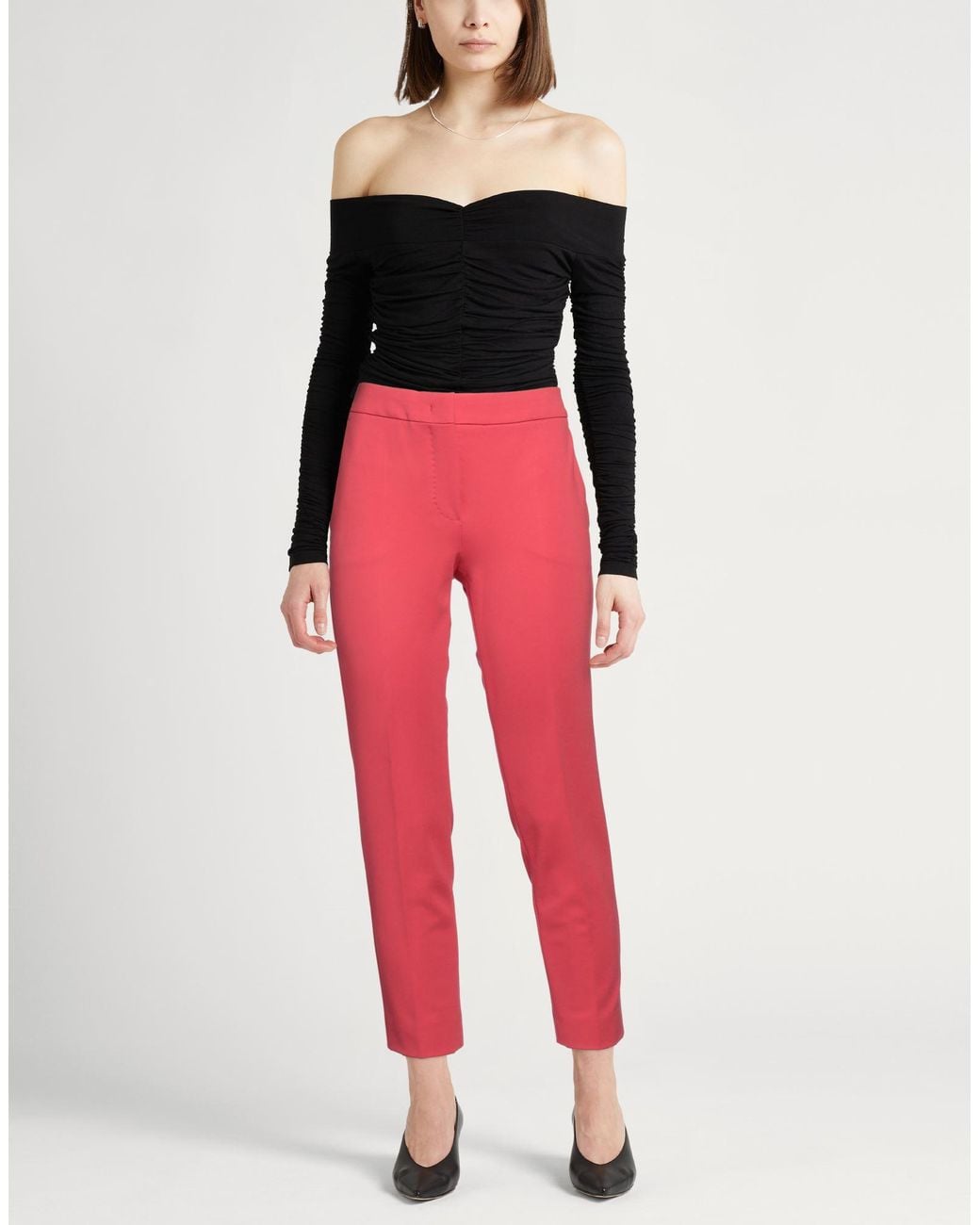 Max Mara Red Trouser