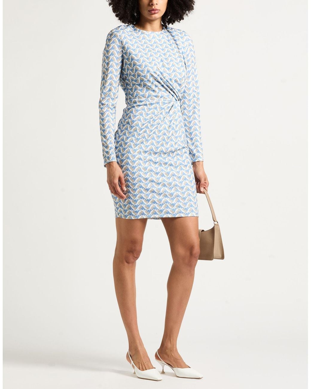 Fracomina Blue Mini Dresses