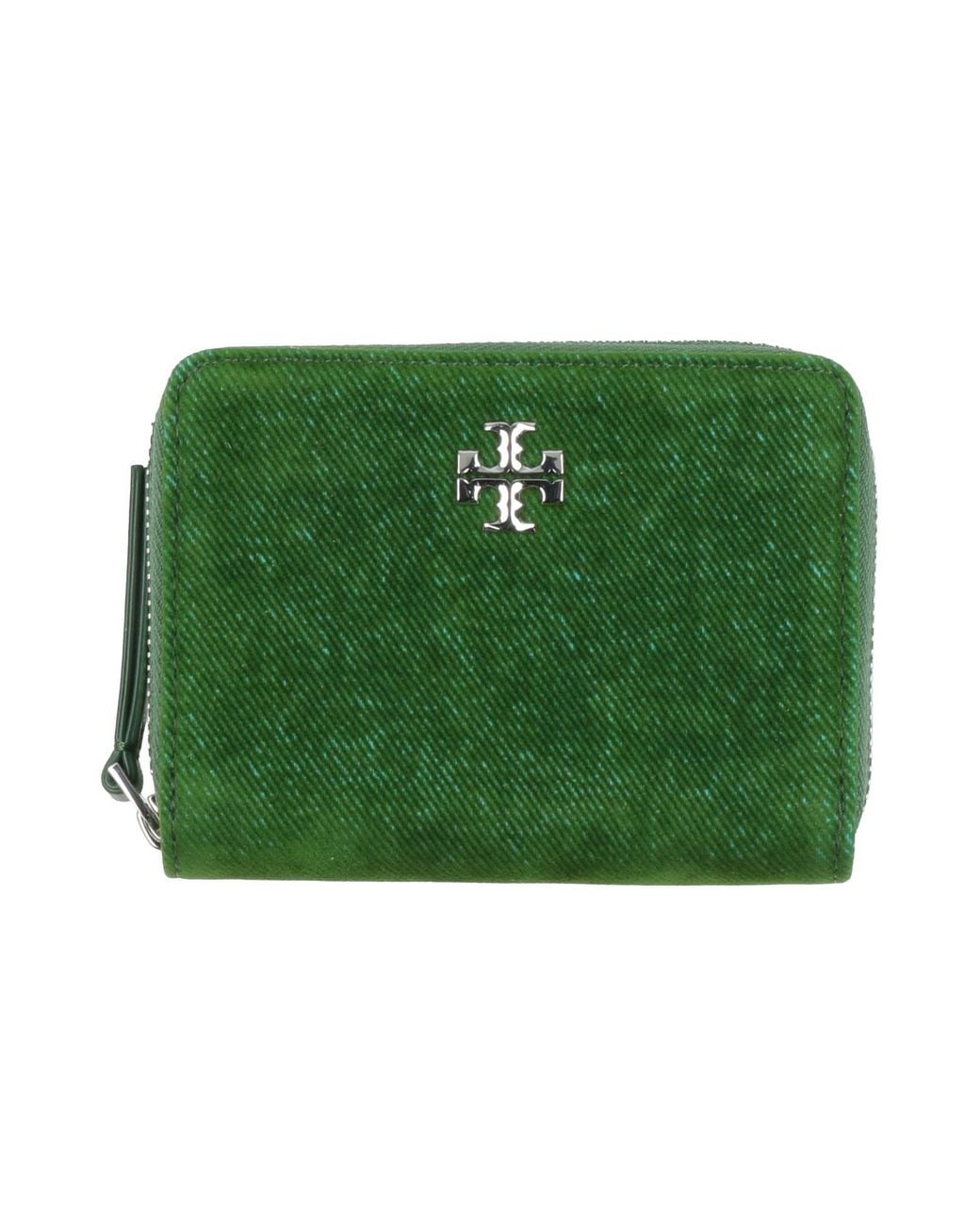 Monedero Tory Burch de color Green