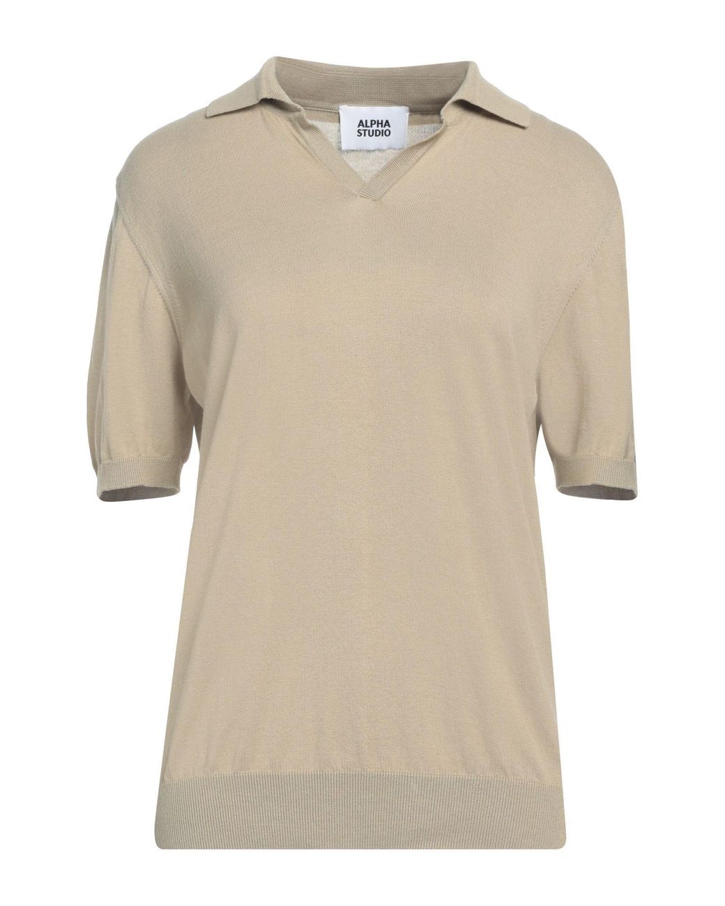 Alpha Studio Natural Sweater Cotton for men