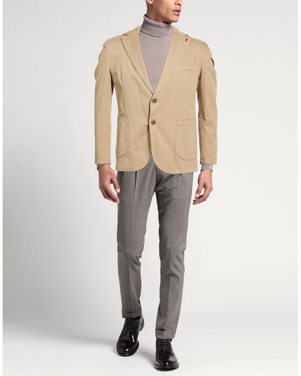 MULISH Natural Blazer Modal, Cotton, Elastane for men