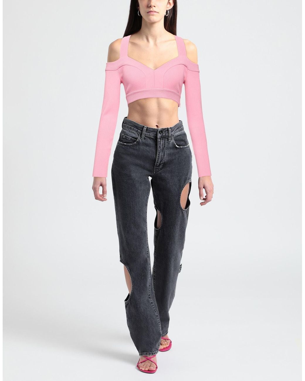 Top McQueen en coloris Pink