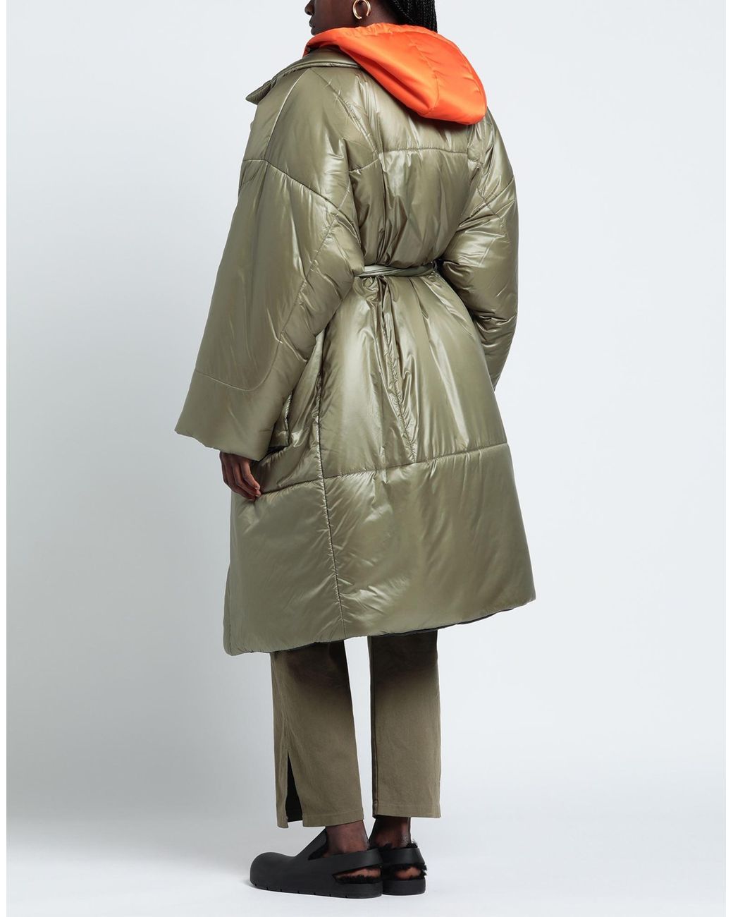 Versace Green Puffer Polyamide