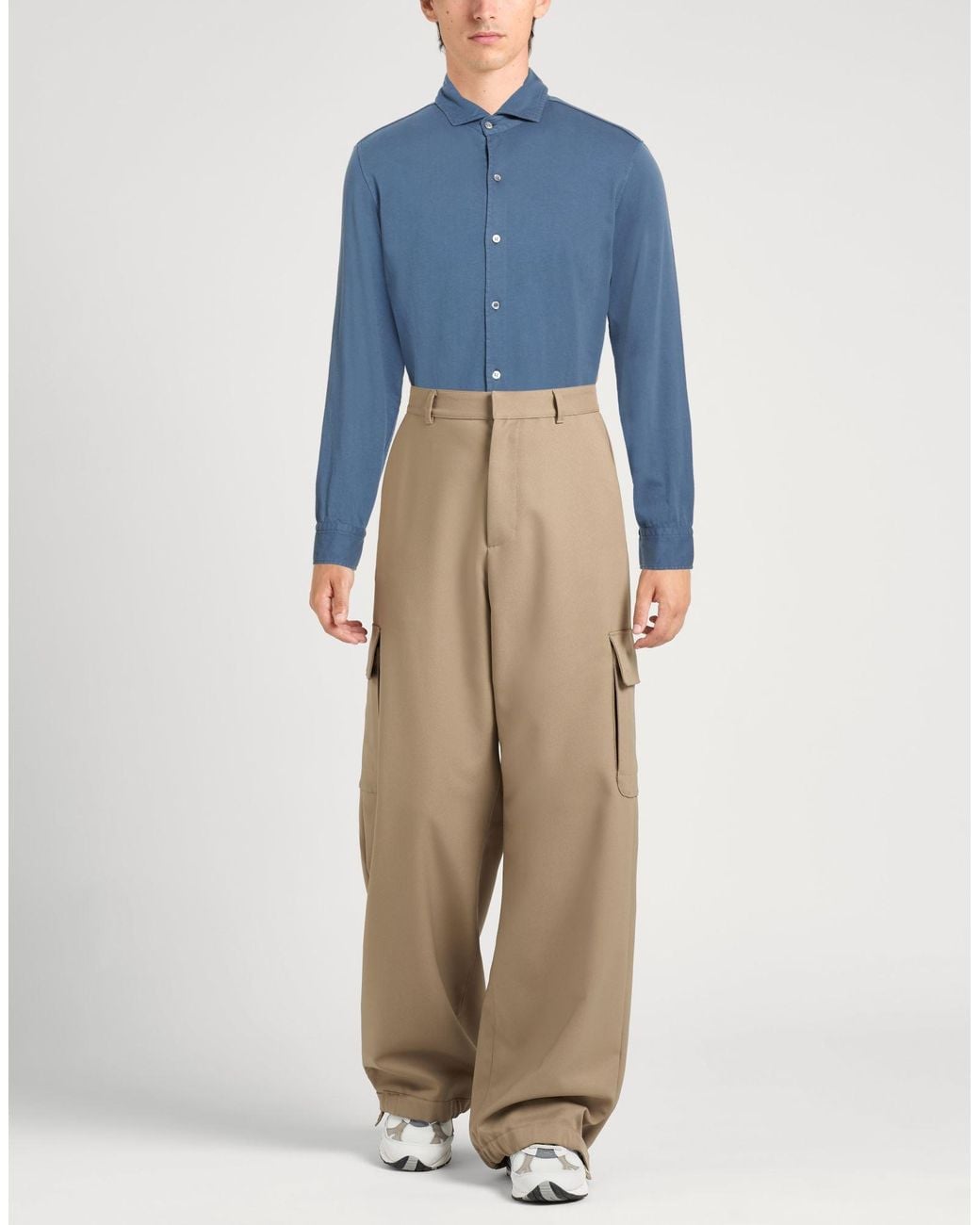 Camicia di Drumohr in Blue da Uomo