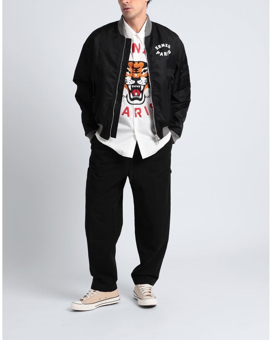 KENZO Black Jacket for men
