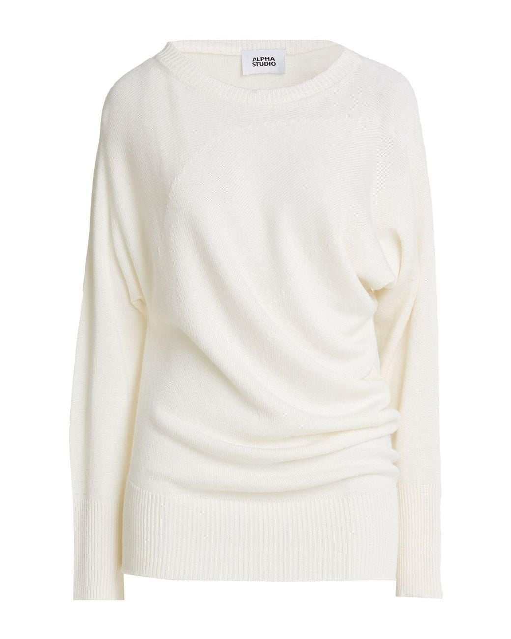 Pullover Alpha Studio en coloris White