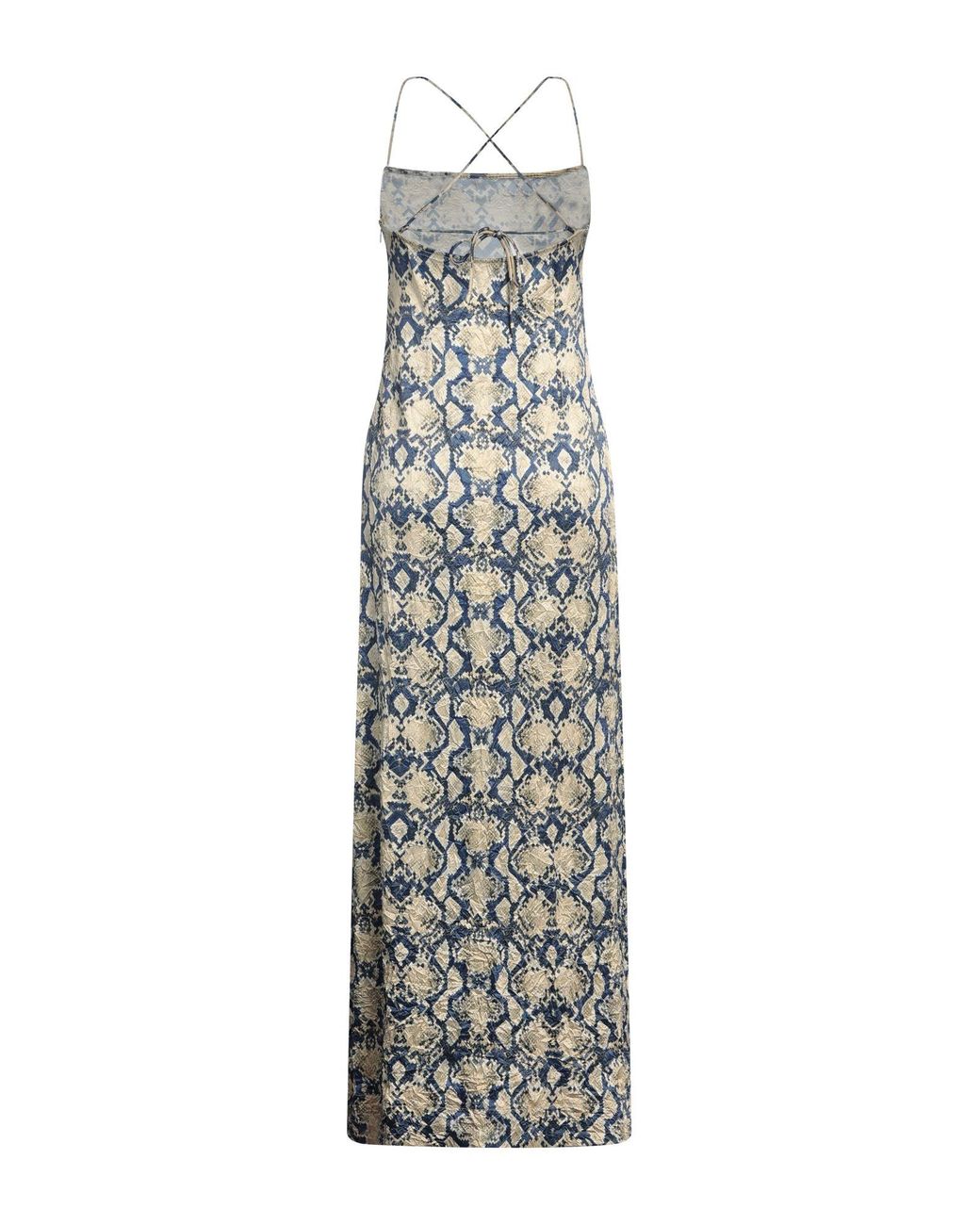 Ganni White Maxi Dress