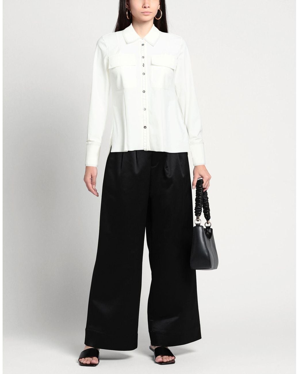 Camisa High de color White