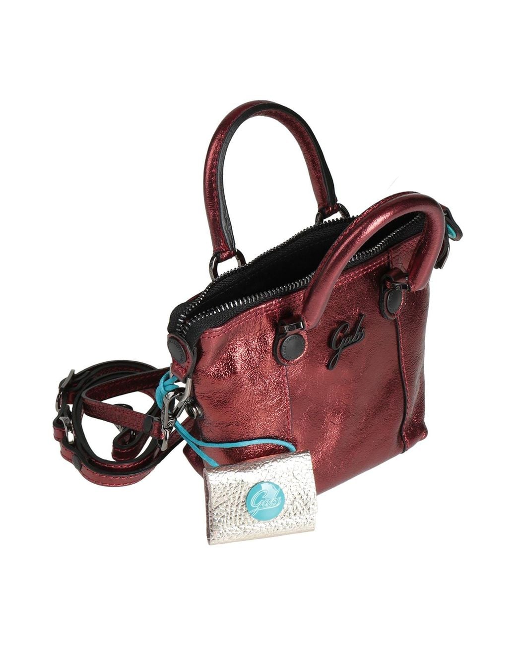 Gabs Red Rust Handbag Calfskin