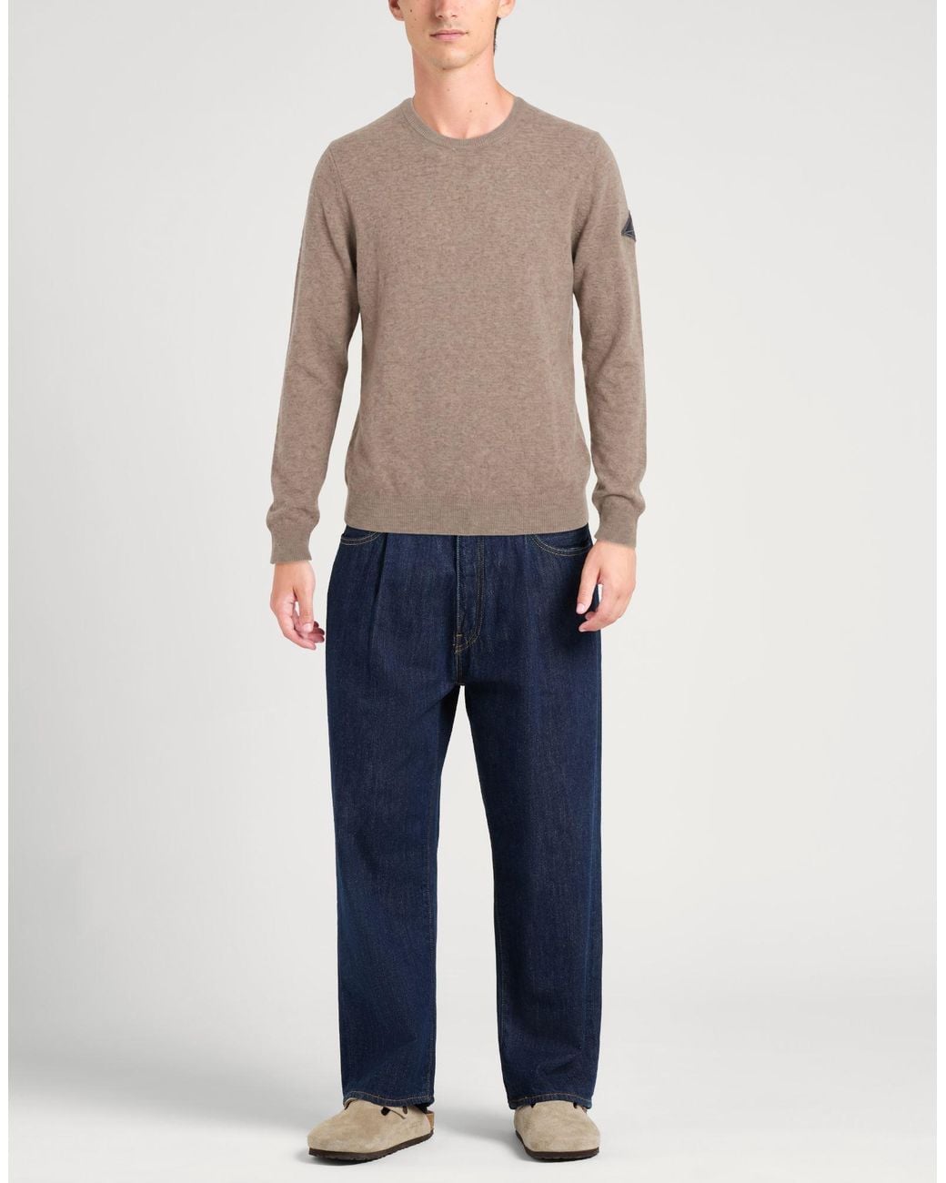 Roy Rogers Brown Sweater Wool, Viscose, Polyamide, Cashmere for men