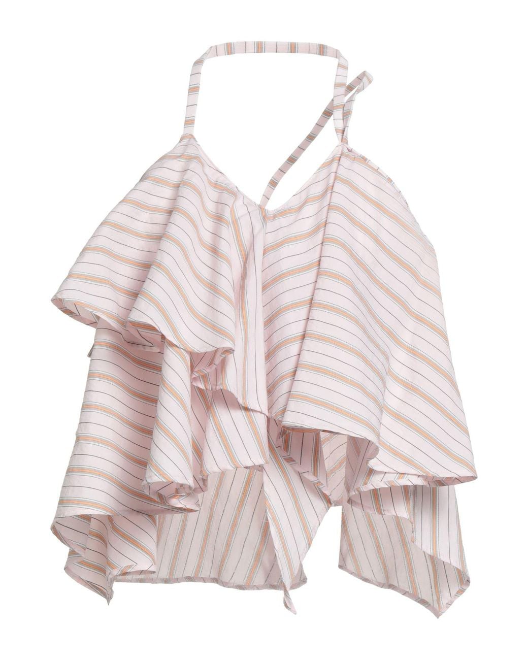 Dondup Pink Top Cotton, Polyamide