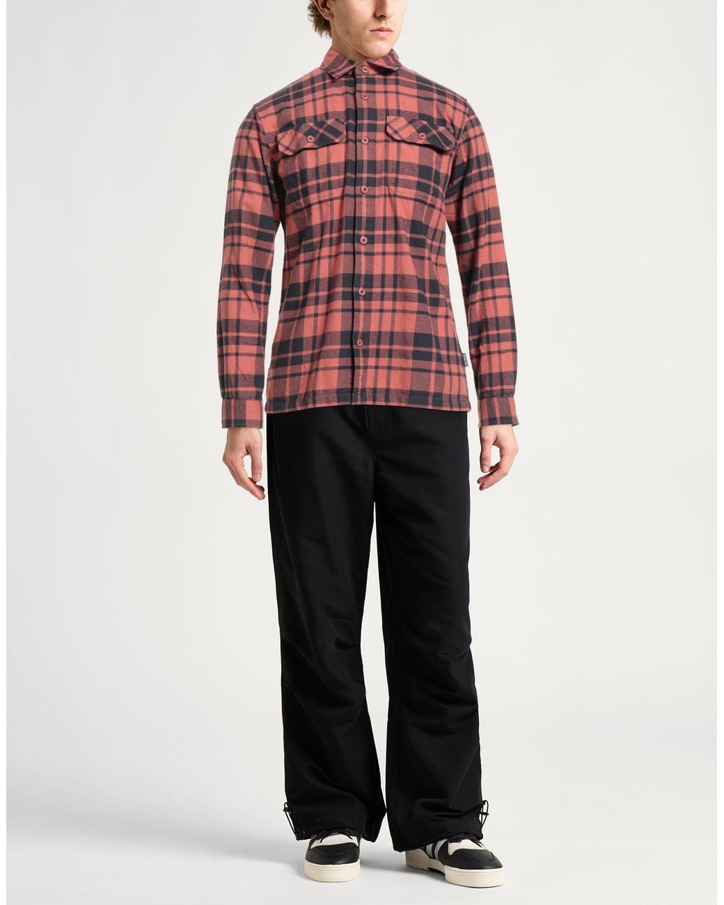 Patagonia Red Rust Shirt Organic Cotton for men