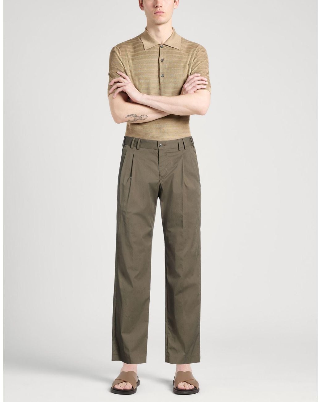 PT Torino Gray Trouser for men