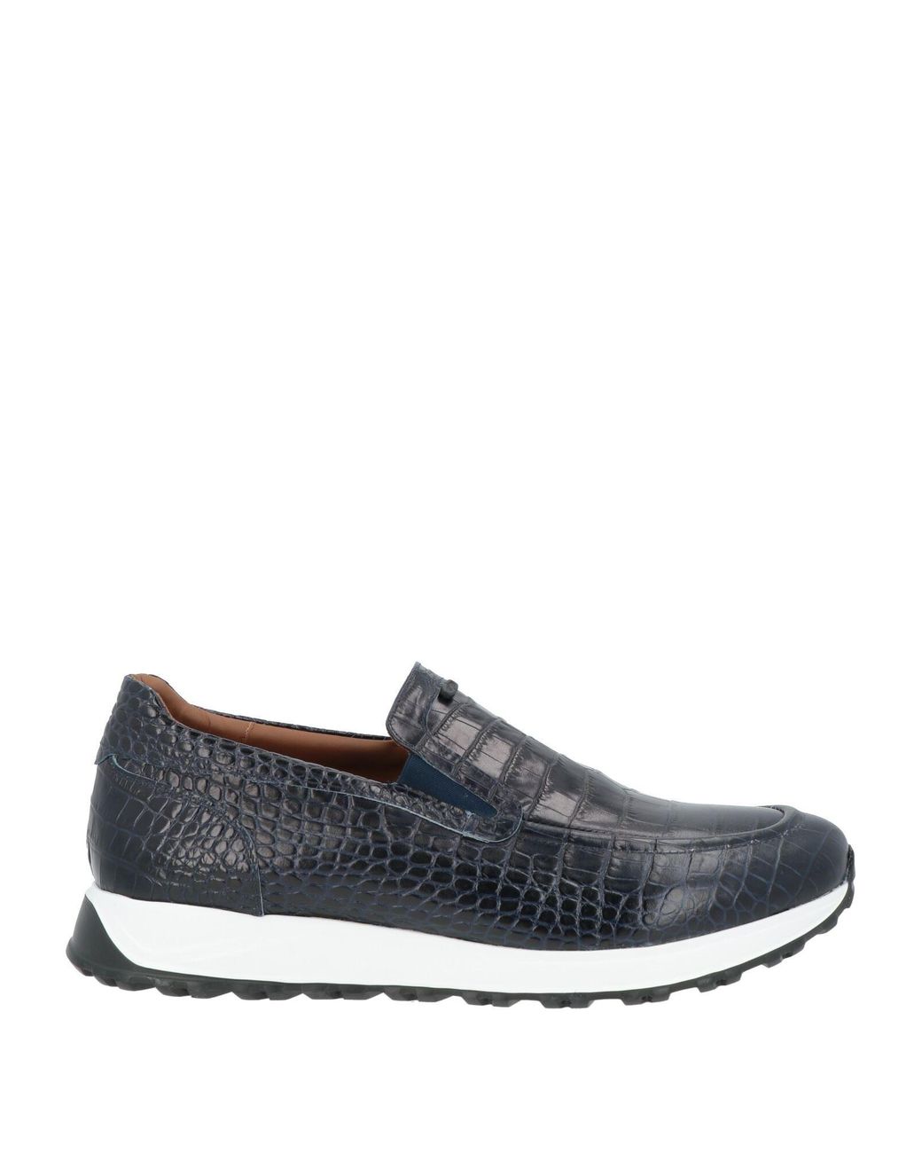 Giovanni Conti Gray Sneakers Leather for men