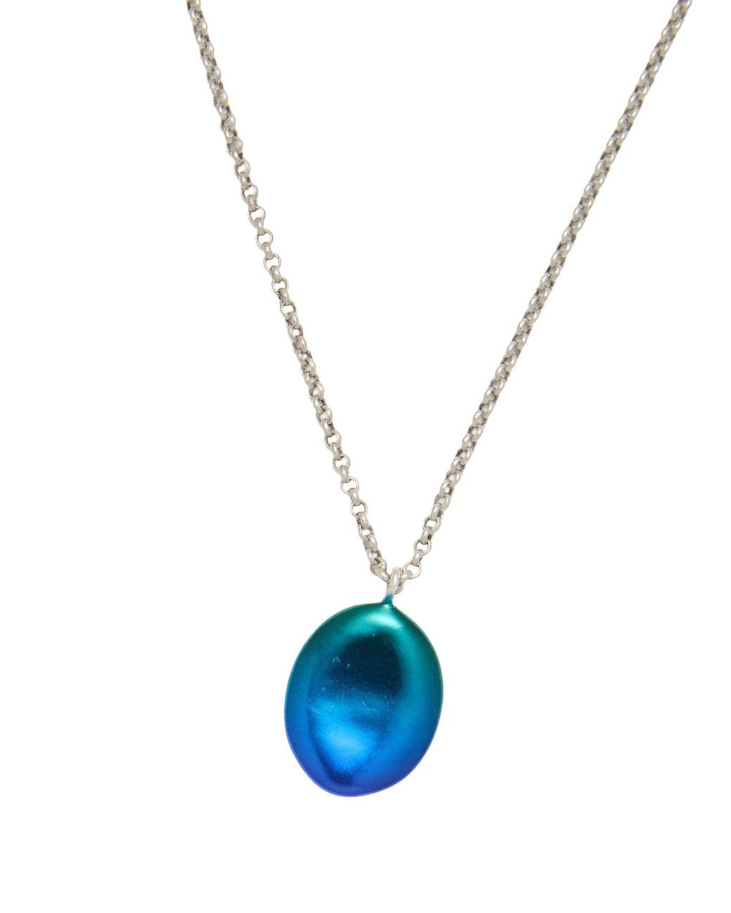Isabel Marant Blue Necklace Brass, Polyurethane